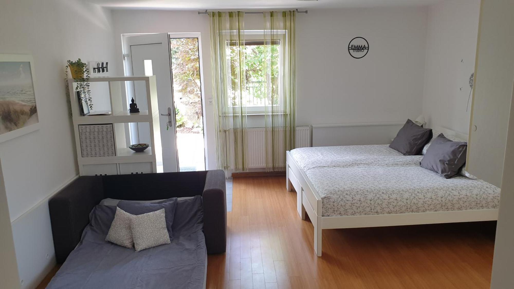 Studio Emma Ljubljana - Free Parking, Ac, Wifi Eksteriør billede